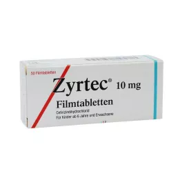 ZYRTEC Filmsko obložene tablete, 50 kom