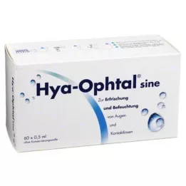 HYA-OPHTAL Sinejeve kapljice, 60x0,5 ml