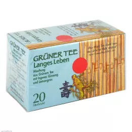 GRÜNER TEEFilter vrečke +ingver+ginseng, 20 kom
