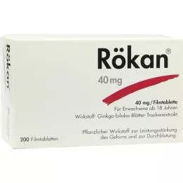 RÖKAN 40 mg filmsko obložene tablete, 200 kom