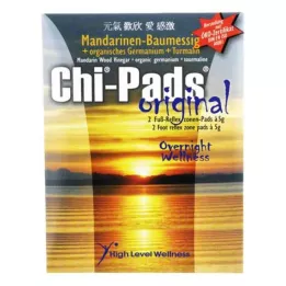 CHI PADS Refleksne blazinice za stopala iz mandarinovega kisa, 2X5 g