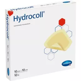 HYDROCOLL Obloga za rane 10x10 cm, 10 kom