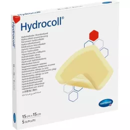 HYDROCOLL Obloga za rane 15x15 cm, 5 kom