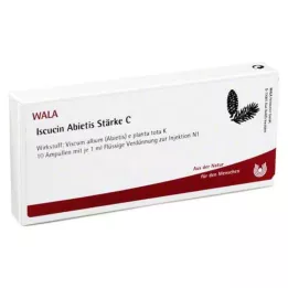 ISCUCIN abietis Strength C Ampule, 10X1 ml