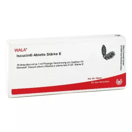ISCUCIN abietis Strength E Ampule, 10X1 ml