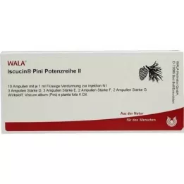 ISCUCIN pini potency serija II ampule, 10X1 ml