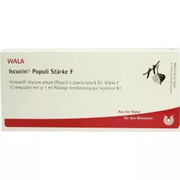 ISCUCIN populi Strength F Ampule, 10X1 ml
