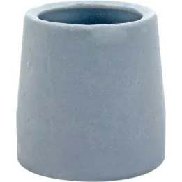 KRÜCKENKAPSEL 28 mm siva jeklena odprtina za pohodni okvir, 1 kos