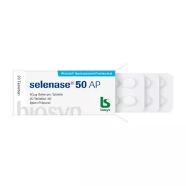 SELENASE 50 AP tablet, 20 kos