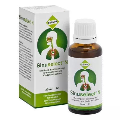 SINUSELECT N kapljice, 30 ml