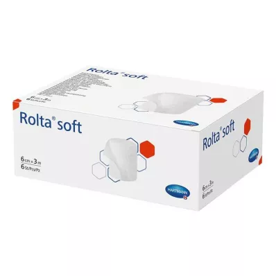 ROLTA mehka bandaža iz sintetičnega bombaža 10 cm x 3 m, 6 kosov ROLTA mehka bandaža iz sintetičnega bombaža 10 cm x 3 m, 6 kosov