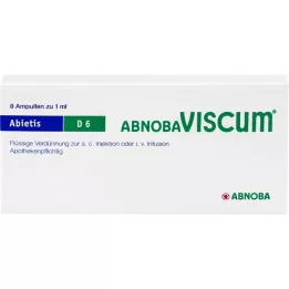 ABNOBAVISCUM Abietis D 6 ampul, 8 kos