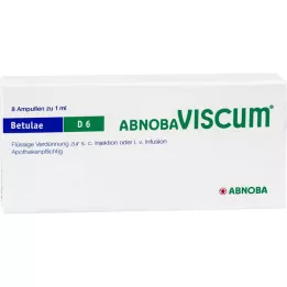 ABNOBAVISCUM Betulae D 6 ampul, 8 kos