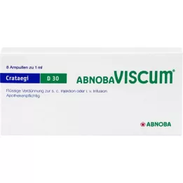 ABNOBAVISCUM Crataegi D 30 ampul, 8 kos