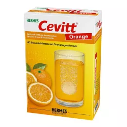 HERMES Cevitt Orange šumeče tablete, 60 kos