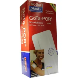 Gota-Por obliž za rane sterilni 100x250 mm, 50 kosov