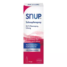 SNUP Pršilo za prehlad 0,1 % pršilo za nos, 15 ml