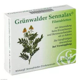 GRÜNWALDER Sennalax filmsko obložene tablete, 30 kom