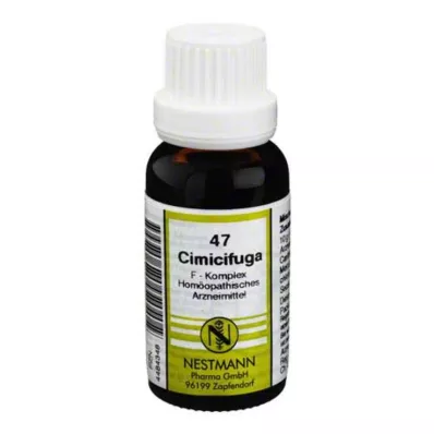 CIMICIFUGA F Complex No.47 Razredčitev, 20 ml CIMICIFUGA F Complex No.47 Razredčitev, 20 ml