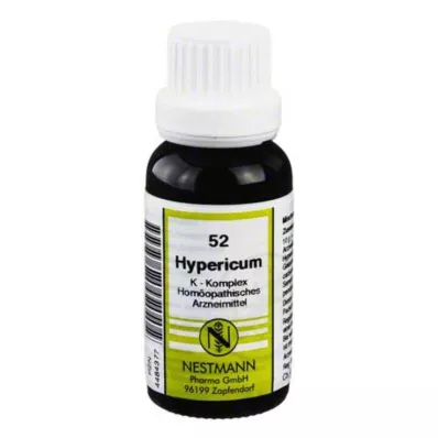 HYPERICUM K Complex No.52 Razredčitev, 20 ml HYPERICUM K Complex No.52 Razredčitev, 20 ml