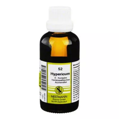 HYPERICUM K Complex No.52 Razredčitev, 50 ml HYPERICUM K Complex No.52 Razredčitev, 50 ml
