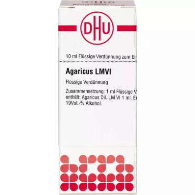AGARICUS LM VI Razredčitev, 10 ml AGARICUS LM VI Razredčitev, 10 ml