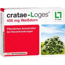 CRATAE-LOGES 450 mg filmsko obložene tablete, 100 kos