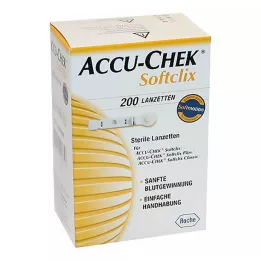 ACCU-CHEK Lancete Softclix, 200 kos