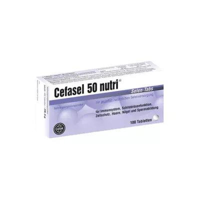 CEFASEL 50 nutri Selenium-Tabs, 100 kom CEFASEL 50 nutri Selenium-Tabs, 100 kom