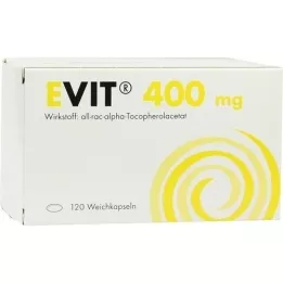 EVIT 400 mehkih kapsul, 120 kos