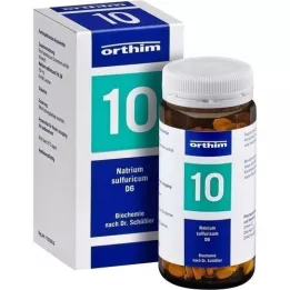 BIOCHEMIE Orthim 10 Natrum sulfuricum D 6 tablet, 400 kos