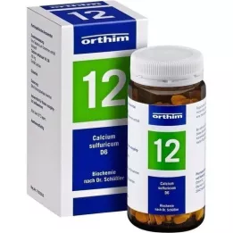 BIOCHEMIE Orthim 12 Calcium sulfuricum D 6 tablet, 400 kos