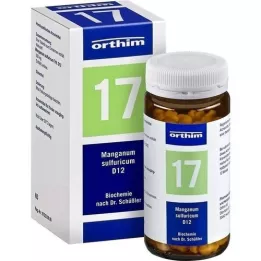BIOCHEMIE Orthim 17 Manganum sulfuricum D 12 tablet, 400 kos