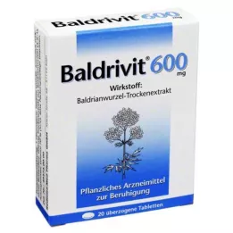 BALDRIVIT 600 mg obložene tablete, 20 kos