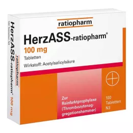 HERZASS-ratiopharm 100 mg tablete, 100 kom