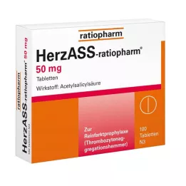 HERZASS-ratiopharm 50 mg tablete, 100 kom
