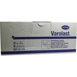 VAROLAST Cinkov lepilni povoj 10 cmx5 m, 16 kos