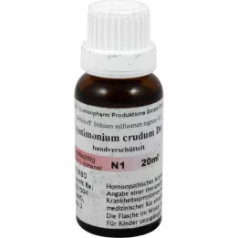 ANTIMONIUM CRUDUM D 6 Razredčitev, 20 ml