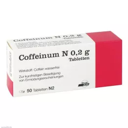 COFFEINUM N 0,2 g tablete, 50 kos