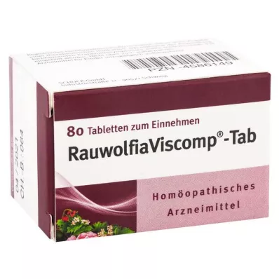 RAUWOLFIAVISCOMP TAB Tablete, 80 kom RAUWOLFIAVISCOMP TAB Tablete, 80 kom