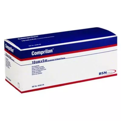 COMPRILAN elastični povoj 10 cm x 5 m, 10 kos