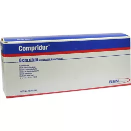 COMPRIDUR Kompresijski povoj 8 cmx5 m, 10 kom