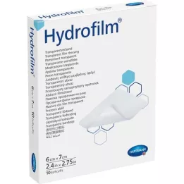 HYDROFILM Prozoren povoj 6x7 cm, 10 kosov
