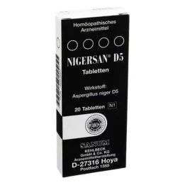 NIGERSAN D 5 tablet, 20 kos
