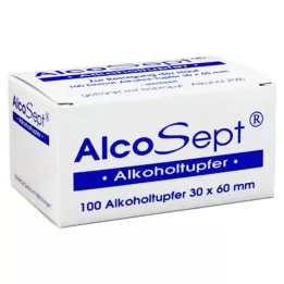 ALKOHOLTUPFER Alcosept, 100 kos