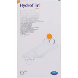 HYDROFILM Plus Transparent Bandage 10x20 cm, 5 kos