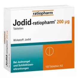 JODID-ratiopharm 200 μg tablete, 100 kos