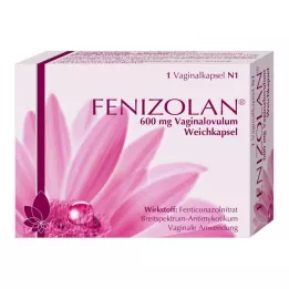 FENIZOLAN 600 mg vaginalne ovule, 1 kos