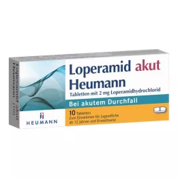 LOPERAMID akut Heumann tablete, 10 kom
