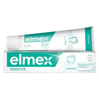 ELMEX Zložljiva škatla za zobno pasto Sensitive, 75 ml